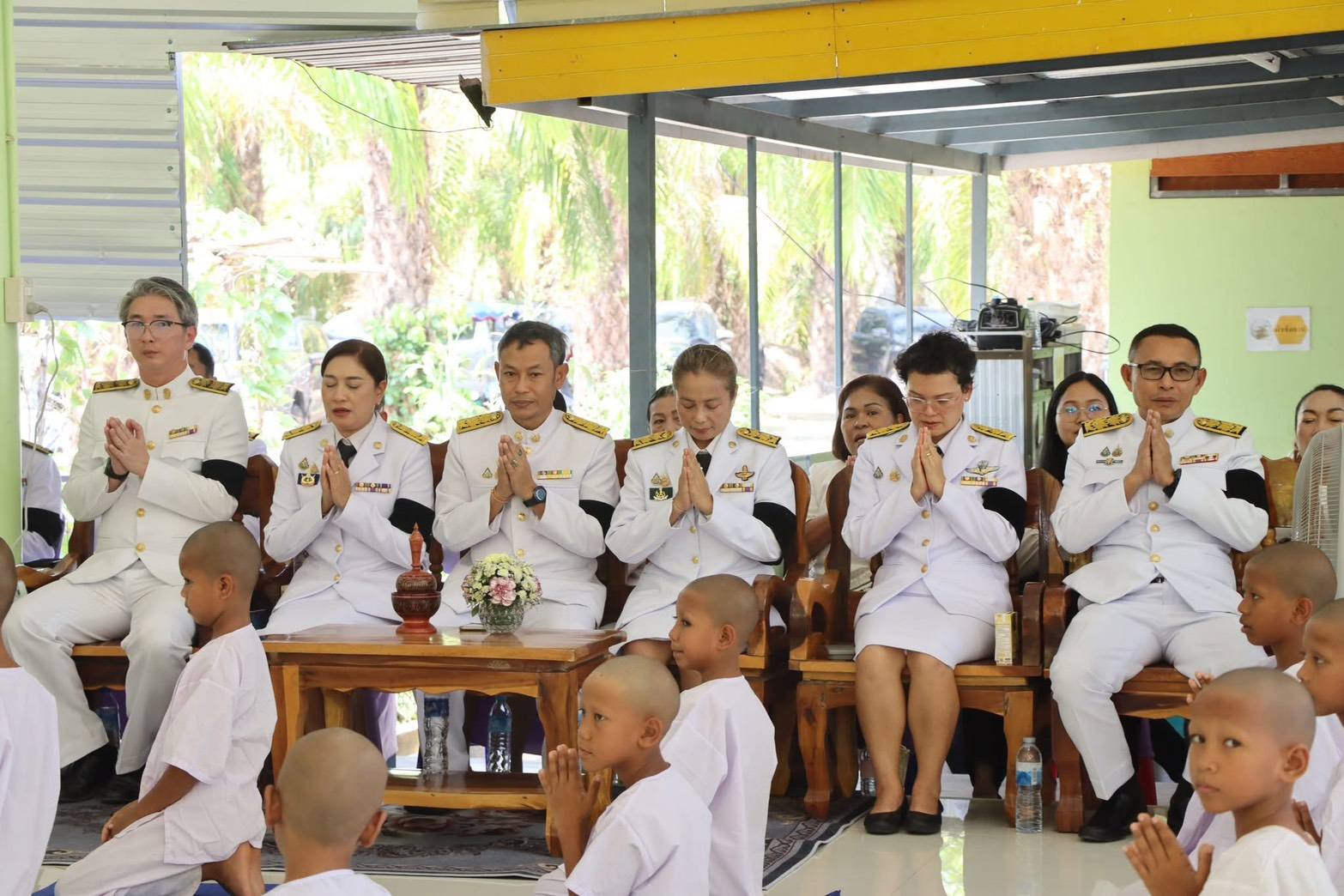 title - ปฏิรูปที่ดินจังหวัดสตูล ร่วมพิธีบรรพชาสามเณรเฉลิมพระเกียรติฯ เสริมสร้างคุณธรรมเยาวชน 54 รูป ณ ที่พักสงฆ์ศูนย์ปฏิบัติธรรมสตูล ตำบลคลองขุด อำเภอเมืองสตูล จังหวัดสตูล